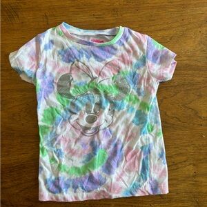 Minnie Mouse Tye Dyed Ted Shirt